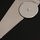 Нож - лопатка для пиццы Доляна «Металлик», 27 см, 410 сталь, цвет серебряный - Фото 2