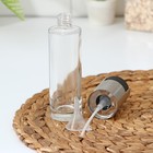 Распылитель для масла и уксуса Magistro Steel, 100 мл, 4.3×18 см, стекло, прозрачный - Фото 3