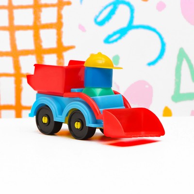 Машинка строительная «Экскаватор», 17×7×10 см, МИКС