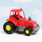 Набор детский "Трактор": 4 игрушки для песочницы, пластик, микс - фото 4618638