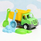 Набор детский "Грузовик": 5 игрушек для песочницы, пластик, микс - фото 4618650