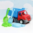 Набор детский "Грузовик": 5 игрушек для песочницы, пластик, микс - фото 4618651