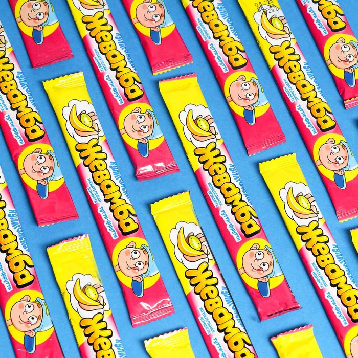 

Конфета жевательная "Хулиганская Жевамба" тутти-фрути, 12 г