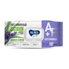 Влажные салфетки Aura family с антибактериальным эффектом big-pack 180 шт. - фото 22466508