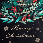 Новогоднее полотенце "Этель" Christmas 40х73см, 100% хлопок, саржа 190 гр/м2 718200 - Фото 3