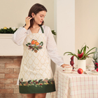 Фартук новогодний «Этель» Robin, 60×70 см, 100% хлопок, саржа 190 г/м² - Фото 2