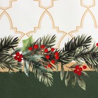 Фартук новогодний «Этель» Robin, 60×70 см, 100% хлопок, саржа 190 г/м² - Фото 6