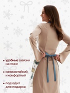 Фартук новогодний «Этель» Forest animals 60×70 см, 100% хл, саржа 190 г/м² - Фото 2