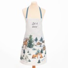 Фартук новогодний "Этель" Forest animals 60х70см, 100% хл, саржа 190 гр/м2 - Фото 8