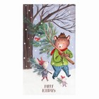 Полотенце Этель Happy holidays 40×73 см, 100% хл, саржа 190 г/м² - Фото 2