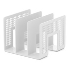 Лоток-сортер для бумаг ErichKrause Classic, вертикальный, 3 отделения, белый - фото 121337514