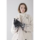 Перчатки, размер 7.5, утеплитель искусственный мех, цвет серый - Фото 4
