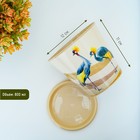 Горшок для цветов Доляна «Каракум», 800 мл, цвет бежевый - Фото 2