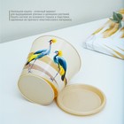 Горшок для цветов Доляна «Каракум», 800 мл, цвет бежевый - Фото 4