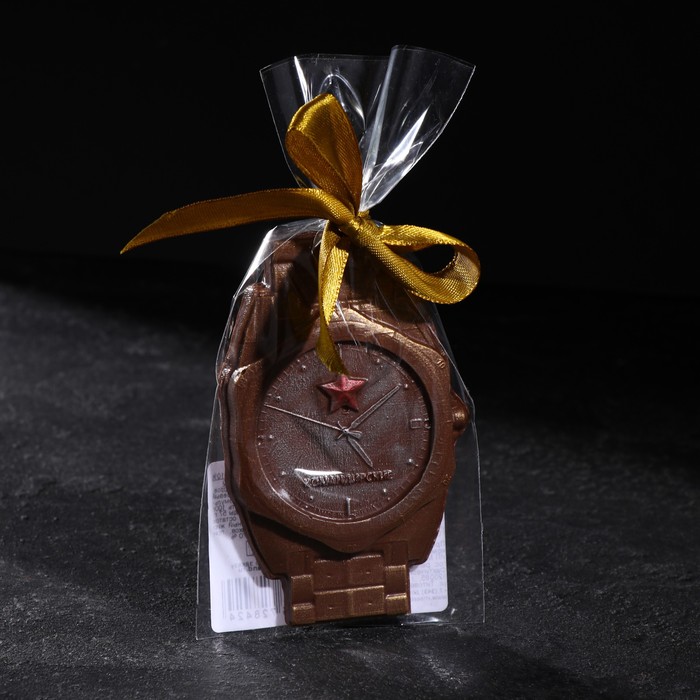 Шоколад фигурный «Часы», 30 г - Фото 1