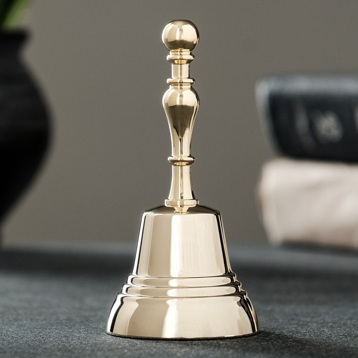 

Валдайский колокольчик №4, полированный, с металлической ручкой, d - 5 см