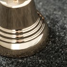 Валдайский колокольчик №4, полированный, с металлической ручкой, d - 5 см - Фото 3