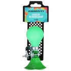 Клаксон GRAFFITI, стальной, цвет зелёный - Фото 3