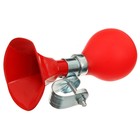 Клаксон GRAFFITI, стальной, цвет красный - Фото 2