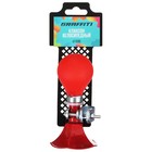 Клаксон GRAFFITI, стальной, цвет красный - Фото 3