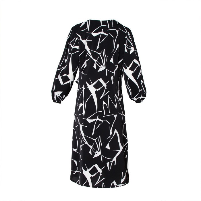 Платье женское MIST, plus-size,   р.50, черный - фото 1908804207