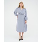 Платье женское MIST, plus-size,   р.50, серо-голубой - Фото 5