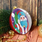 УЦЕНКА Набор для творчества: шар-фреска «Дед Мороз» - Фото 3