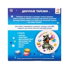 УЦЕНКА ШКОЛА ТАЛАНТОВ Набор для творчества «Декупаж тарелки», енотик (БЕЗ КРАСОК) - Фото 5