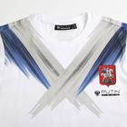 Футболка Putin team, герб, белая, размер 46-48 - фото 24523052