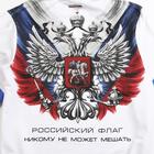 Толстовка Putin team, герб, белая, размер 46-48 - фото 57935