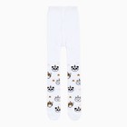 Колготки детские KAFTAN "Зверята", 116-122 см, белый - фото 807467973