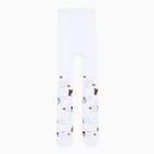 Колготки детские KAFTAN "Зверята", 116-122 см, белый - фото 807467974