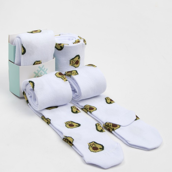 Колготки детские KAFTAN Avacato, 116-122 см, белые - Фото 1