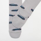 Колготки детские KAFTAN "Машины", 104-110 см, серый - фото 26406352