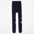 Колготки детские "Космос", 116-122 см, синий - фото 806013544