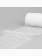 Фатин «Горох», 15 см, 23±1 м,11±1 г/м², белый №1 - Фото 3