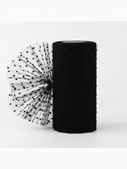 Фатин «Горох», 15 см, 23±1 м, 11±1 г/м², чёрный №21 - Фото 2