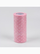 Фатин «Горох», 15 см, 23±1 м, 11±1 г/м², розовый №4 - Фото 4