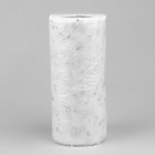 Фатин с блёстками, 15 см, 23±1 м, 11±1 г/м², белый №1 - Фото 3