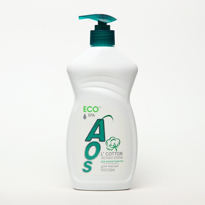 Средство для мытья посуды AOS экстракт хлопка ЭКО, 450 гр - Фото 1