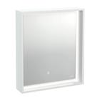 Зеркало Cersanit Louna 60, 600х700 мм, с подсветкой, белый - фото 295415233