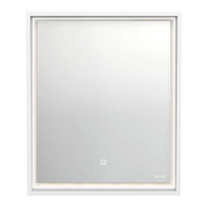 Зеркало Cersanit Louna 60, 600х700 мм, с подсветкой, белый - фото 1926320572