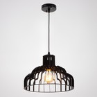 Светильник подвесной BayerLux 1392/1, E27, 40 Вт, чёрный, 30×30×20 см - Фото 2