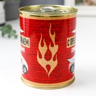 Носки в банке "Носки с предсказанием. Самому крутому" (внутри носки мужские, цвет чёрный) - фото 24381092