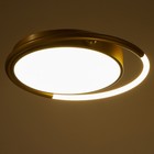 Люстра с ПДУ 2219/1 LED 110Вт диммер золото 48х48х7 см BayerLux 7087843
