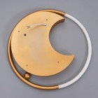 Люстра с ПДУ 2220/1 LED 110 Вт диммер золото 48×48×7 см BayerLux - фото 35186358