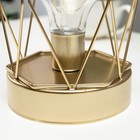 Ночник «Ромб» LED от батареек 3хАА золото 10.5×10.5×15.5 см RISALUX - фото 3768904 Ночник «Ромб» LED от батареек 3хАА золото 10.5×10.5×15.5 см RISALUX - фото 3768904
