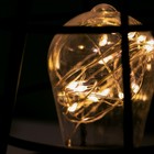 Ночник "Фонарь" LED от батареек 3хAAA черный 12х12х19 см RISALUX 7336992 - фото 9489744