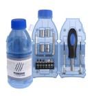 Набор инструментов ТУНДРА, подарочный пластиковый кейс "Бутылка", 15 предметов - Фото 1