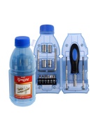 Набор инструментов ТУНДРА, подарочный пластиковый кейс «Бутылка», 15 предметов - Фото 3